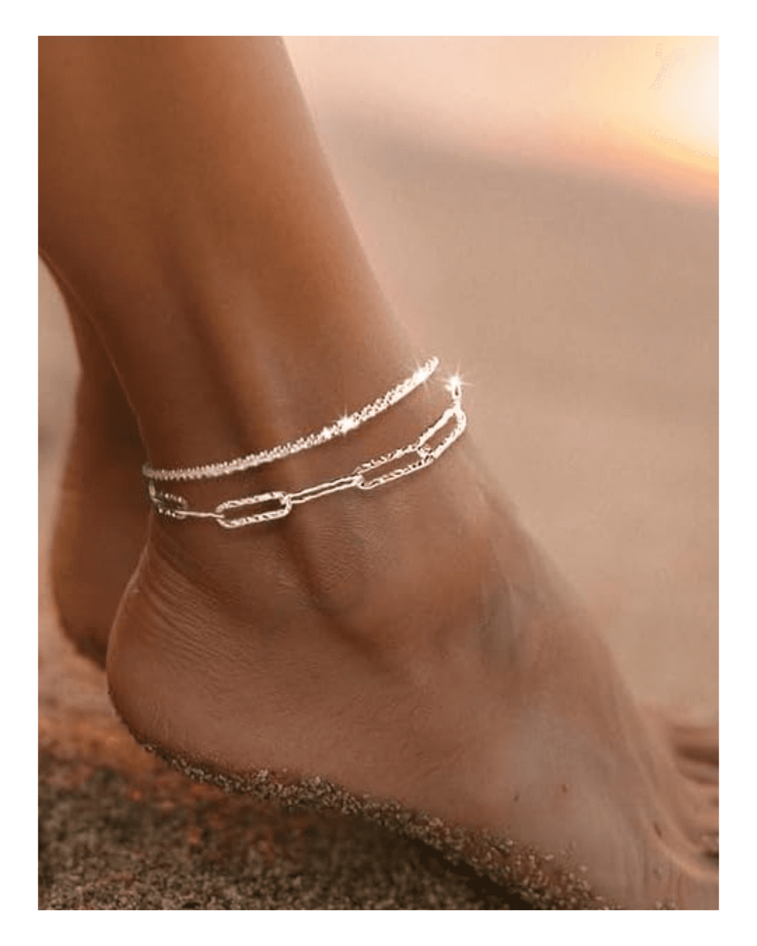 Minimal Chain Anklet
