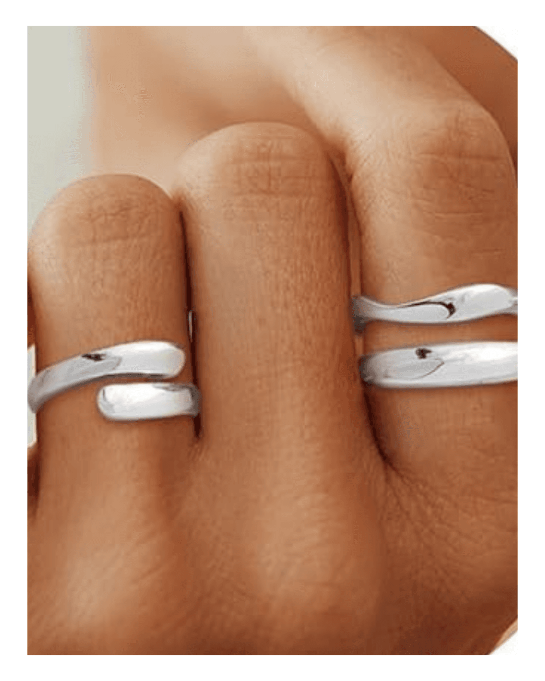 Hammered Hoop Earrings