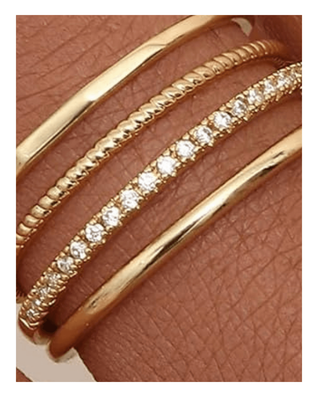 Twisted Stack Rings